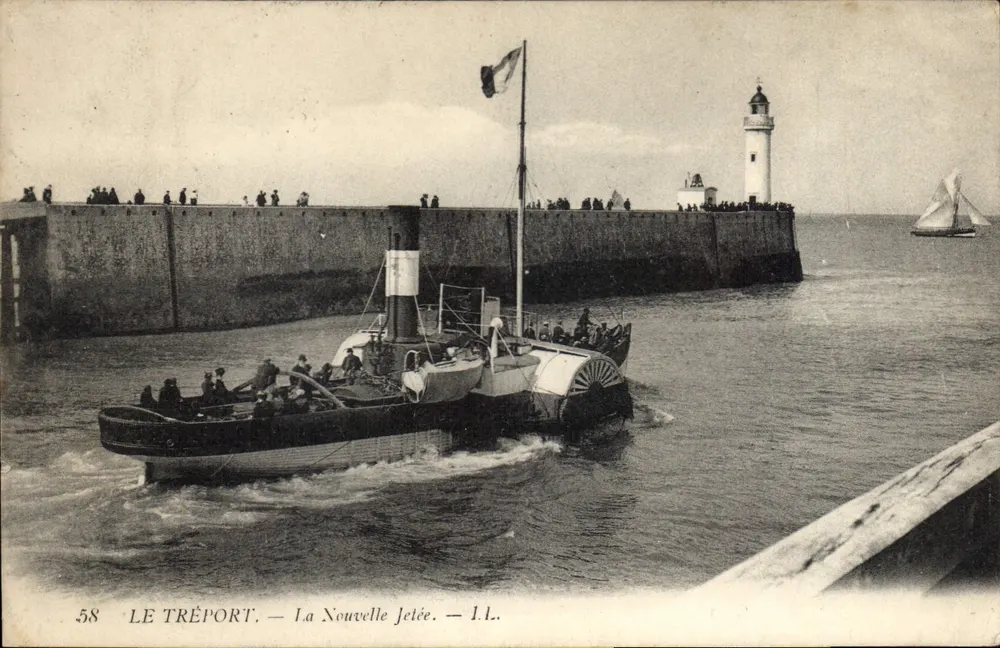 Le Tréport — A Nova Ponte — I.L. - Frente