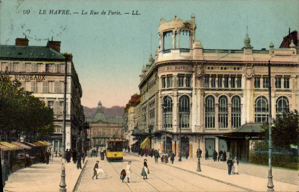 Le Havre — La Rue de Paris — LL. — N°99 - Voorkant