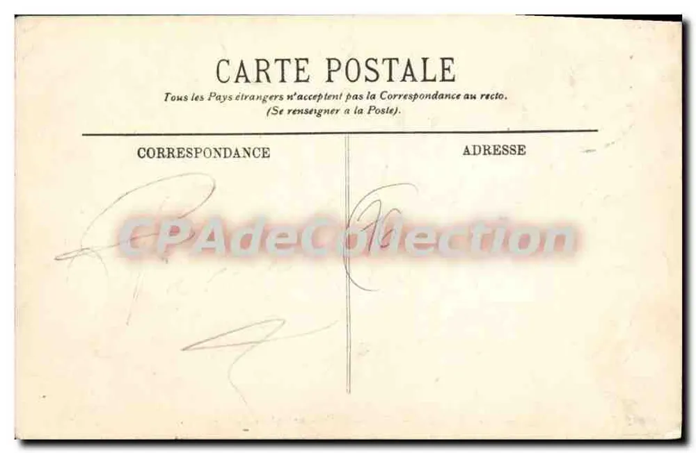 Le Havre — Neue Docks — Transatlantischer Schiffsabgang — LL. - Rückseite