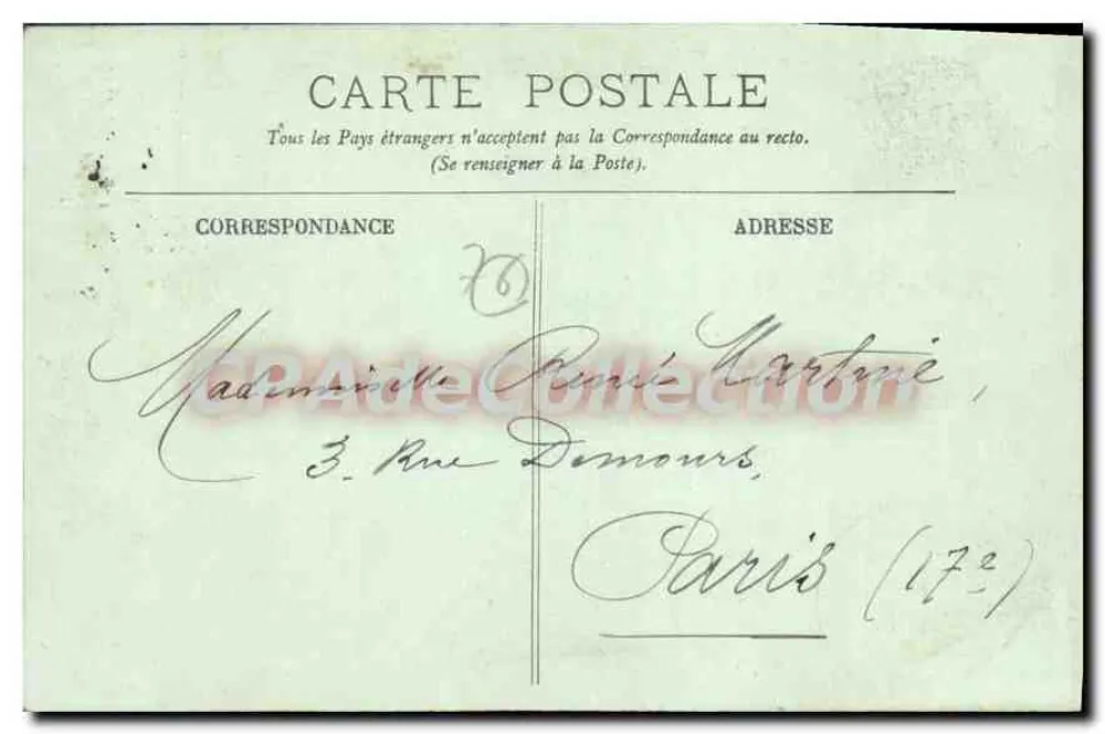 Le Val de La Haye — A Igreja — Editor L.L. n°398 - Verso