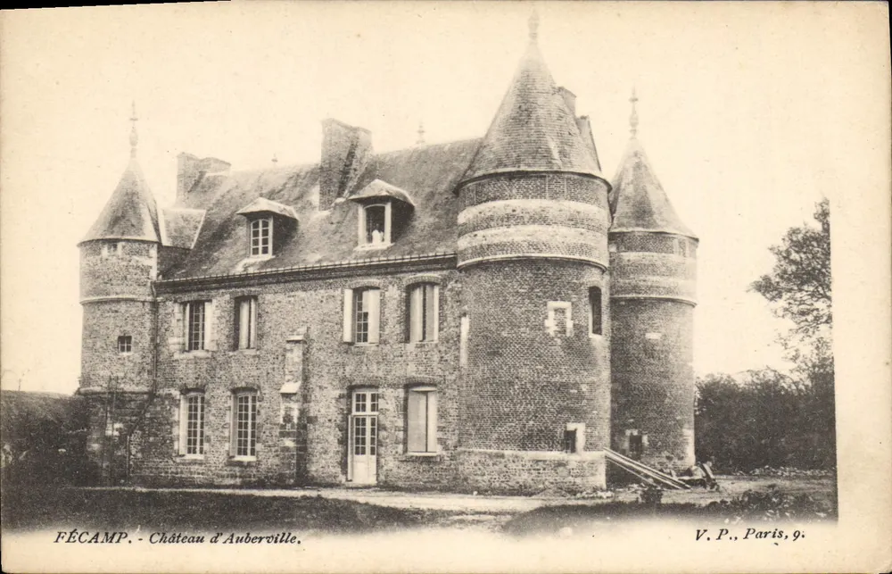 Fécamp - Château d'Auberville — V.P., Paris, 9. - Frente