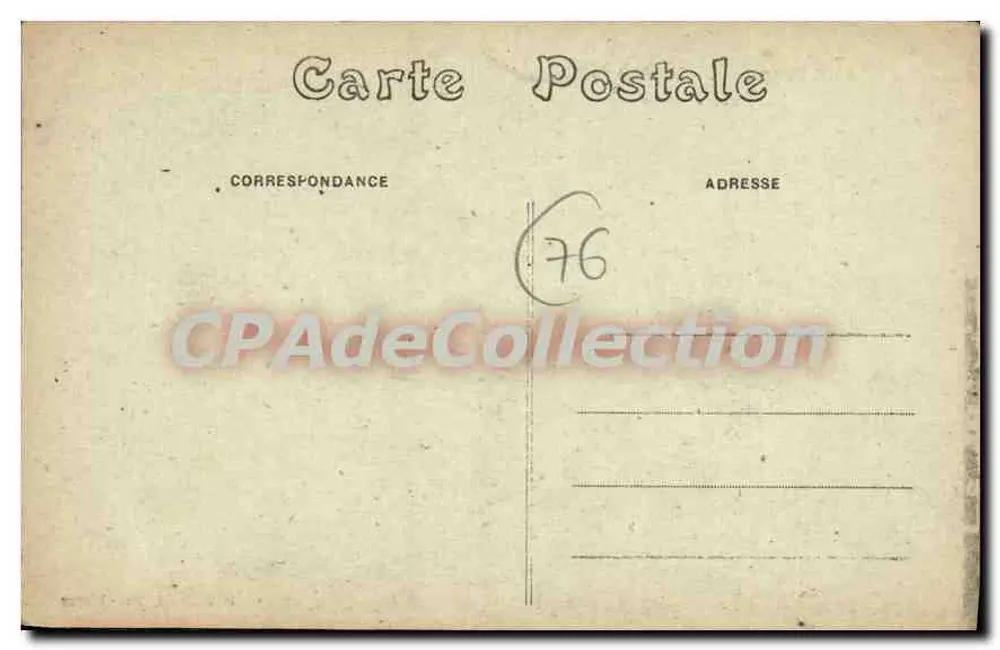 Dieppe — A Rue Aguado — L. Vidière editor — Dieppe, n°1397 - Verso