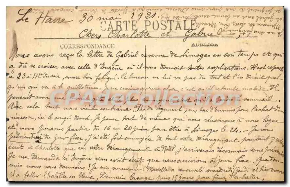 Le Havre — Rue de Paris — LL. — n°99 - Verso