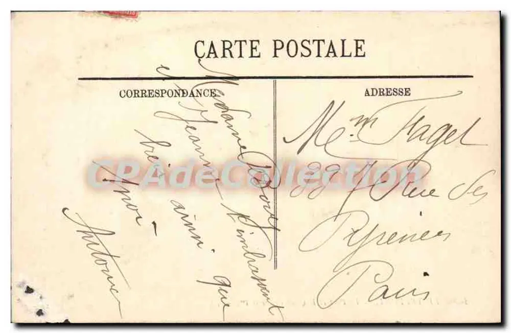Le Tréport — Der Hafen und der Quai François Ier — LL. Nr. 109 - Rückseite
