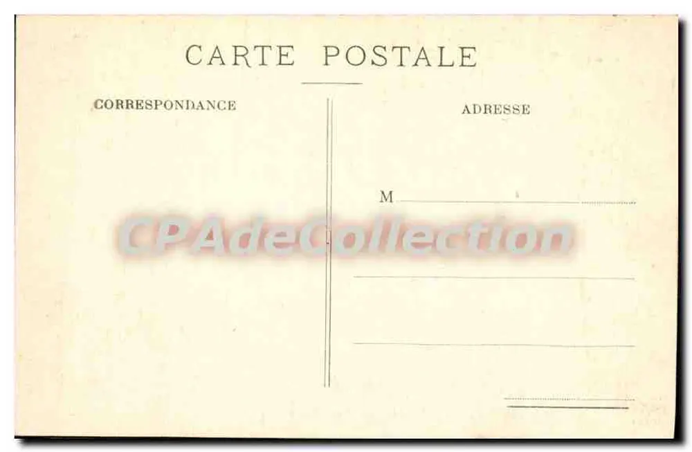 Fécamp — Die Klippe und der Calvary — Verlag: A. Collin et Cie, Fécamp, Nr. 309 - Rückseite