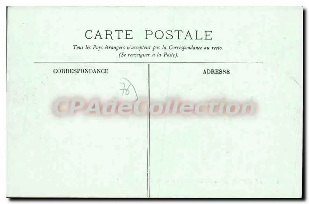 Le Havre — Place Gambetta und Rue de Paris — LL. — n°80 - Rückseite