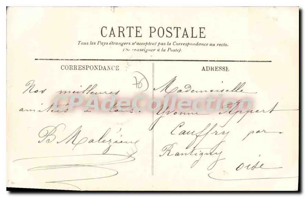 Dieppe — O Boulevard Aguado — LL, n°280 - Verso