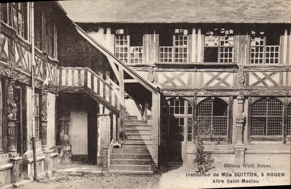 Institution der Frau GUITTON in Rouen — Edition Wolf, Rouen - Vorderseite