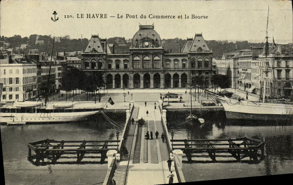 Le Havre — De Brug Van Het Handel En De Beurs — Anonieme Uitgever, n° 110 - Voorkant