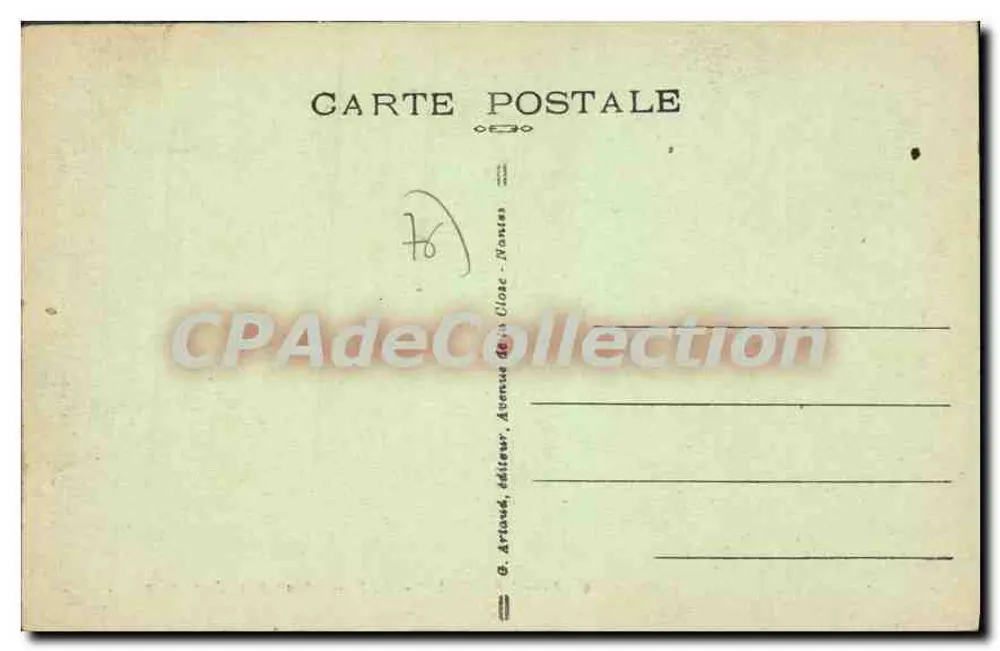 Saint-Valery-en-Caux — Leuchtturm der Amont-Mole — S.I.M. n°4 - Rückseite