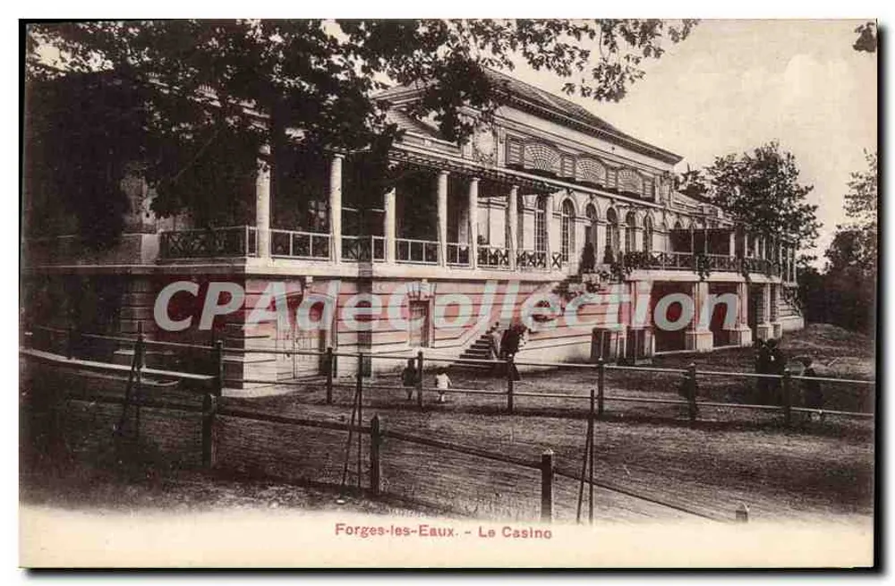 Forges-les-Eaux — O Casino — CPAdeCollection - Frente