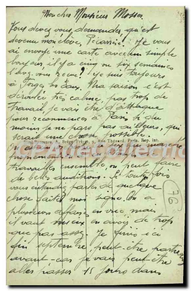 Forges-les-Eaux — O Casino — CPAdeCollection - Verso