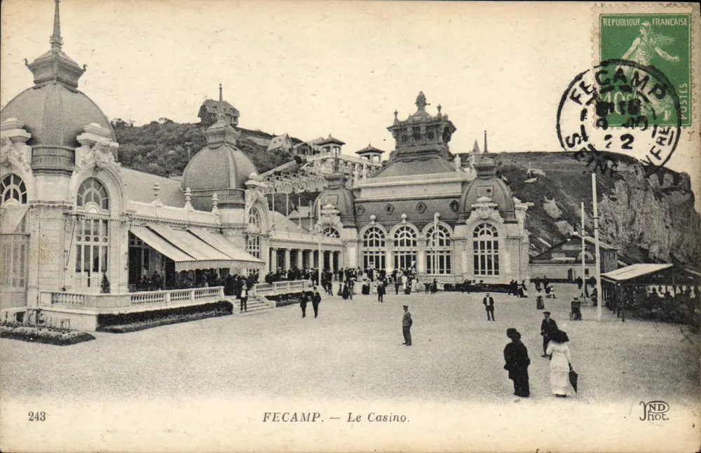 Fécamp — O Casino — NDHOT, n°243 - Frente