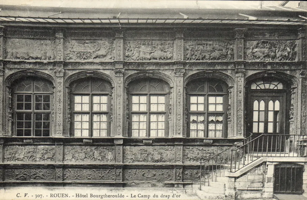 Rouen - Hôtel Bourgtheroulde - Le Camp du drap d'or - Vorderseite