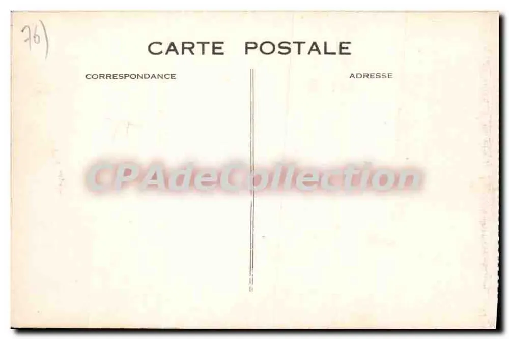 Yport (Seine Inf) — Panoramablick — Verlag B.D. n°26 - Rückseite