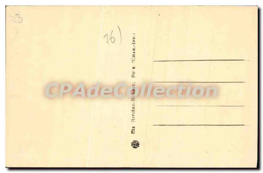 VEULES-les-ROSES — As Ruínas de St-Nicolas — CPAdeCollection n°10113 - Verso