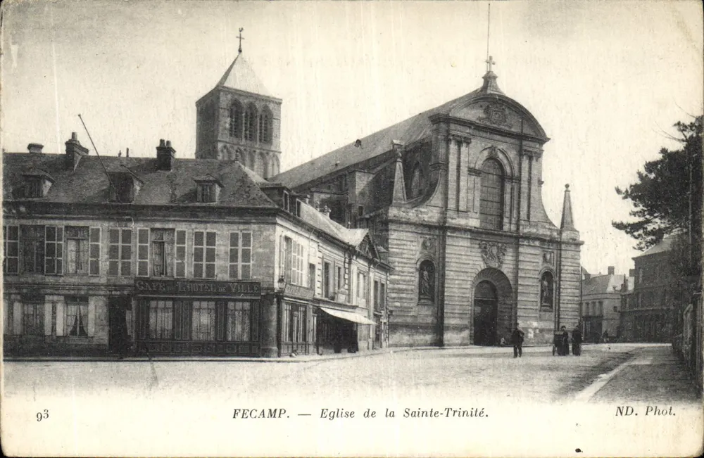 Fécamp — Igreja da Santíssima Trindade — ND. Fot. - Frente