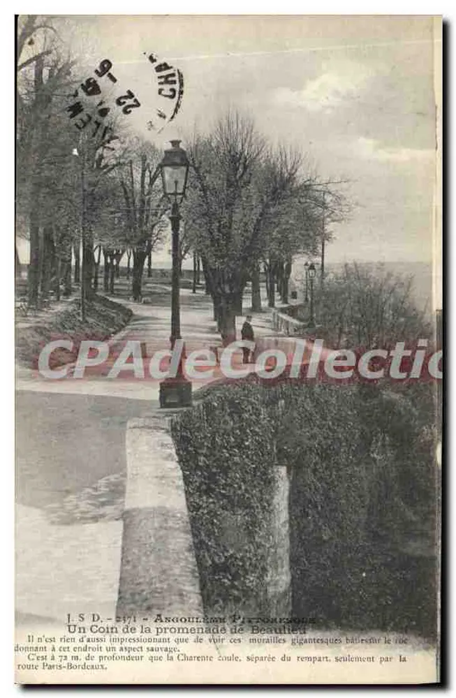 Ein Stück der Promenade de Beauvilliers — Assoûlème Pironnonge — J.S.D. - 2171 - Vorderseite