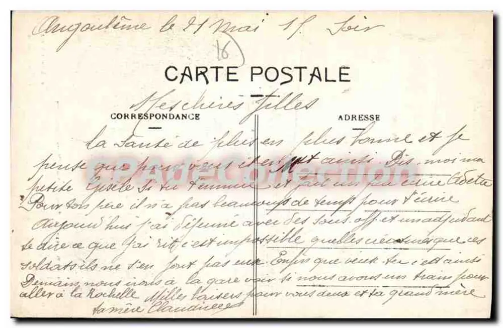 Ein Stück der Promenade de Beauvilliers — Assoûlème Pironnonge — J.S.D. - 2171 - Rückseite