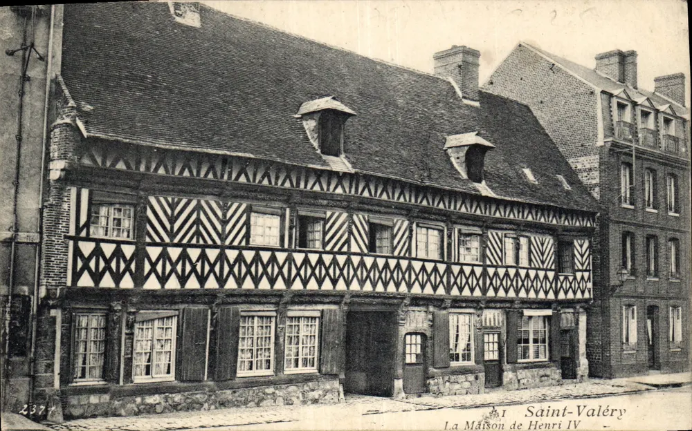 Saint-Valéry — A Casa de Henrique IV — editor desconhecido, n° 237 - Frente