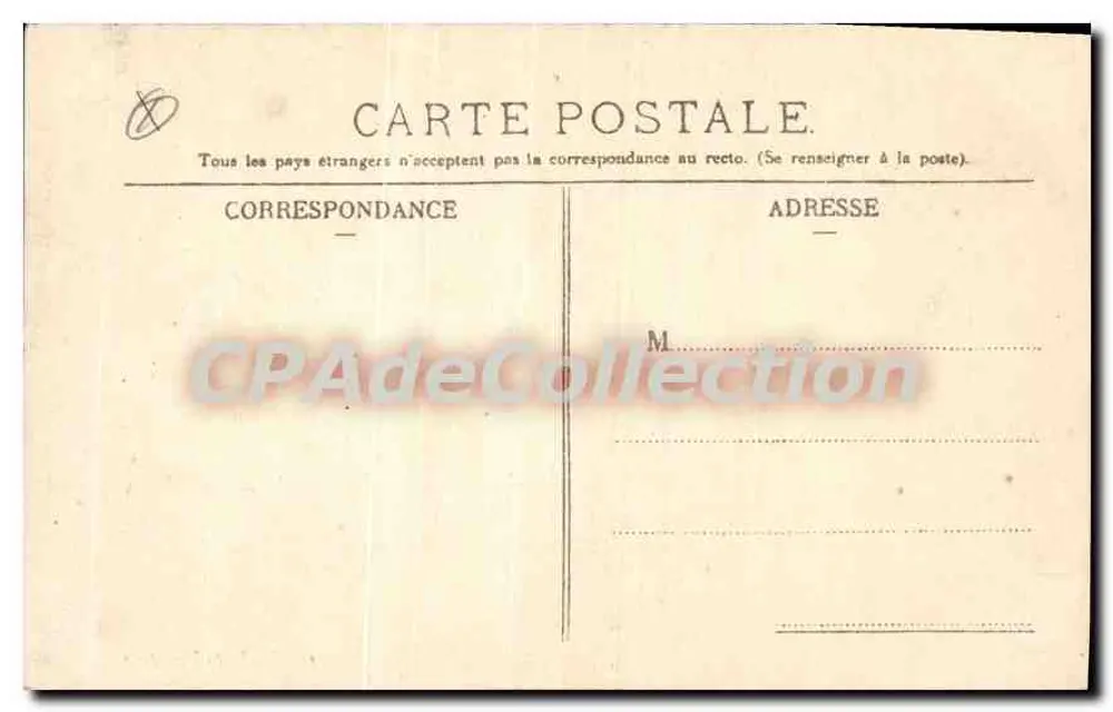 Saint-Valéry — A Casa de Henrique IV — editor desconhecido, n° 237 - Verso