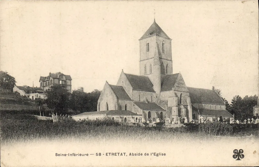 Étretat — Abside da Igreja — MTCL - Frente