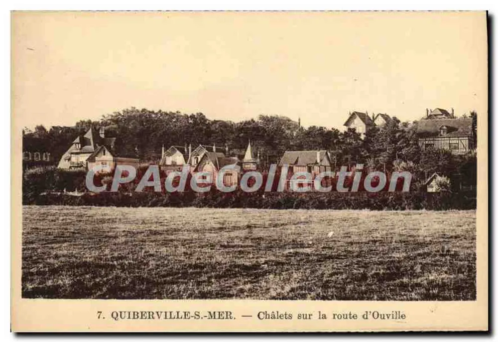 Quiberville-s-Mer — Chalets auf der Straße nach Ouville - Vorderseite