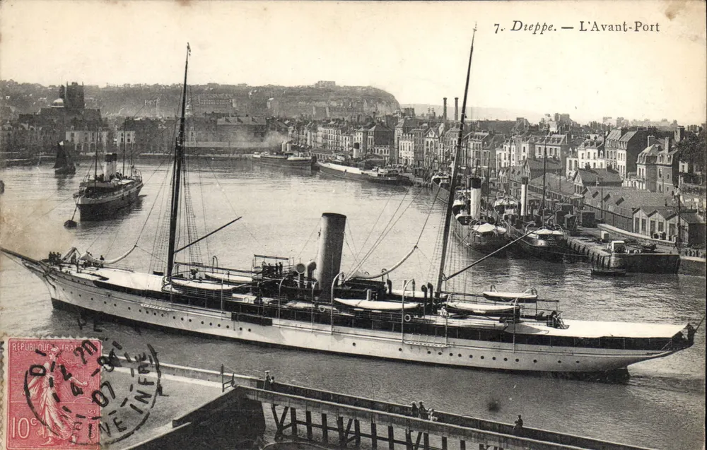 Dieppe — O Antigo Portão — Editor não identificado, n°7 - Frente