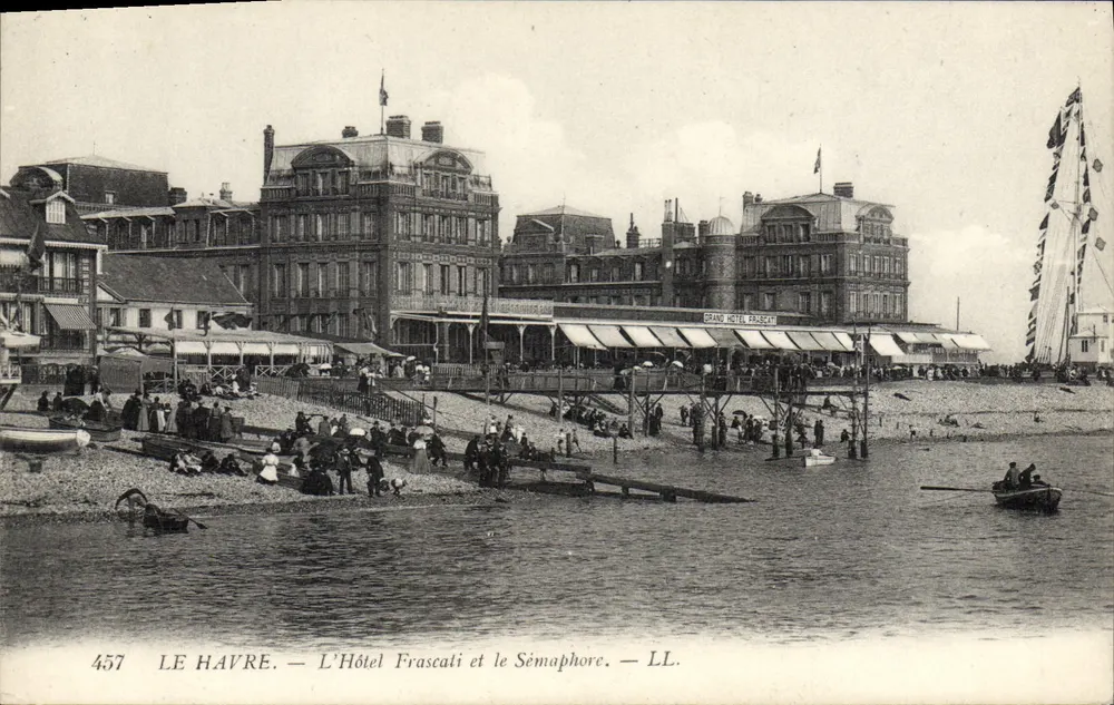 Le Havre — O Hotel Frascati e o Sémaphore — LL. - Frente