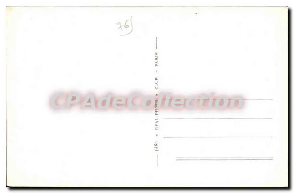 Étreyat — O Mercado Normando — Editor S. Maugé, Arch. Fécamp, n°11 - Verso