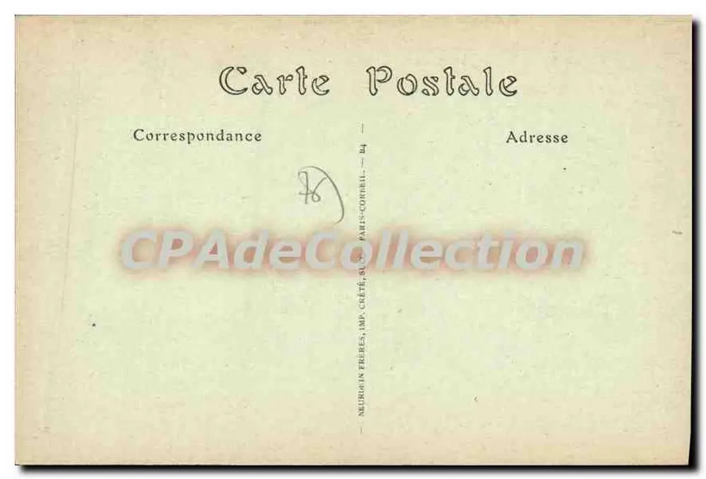 Dieppe — Das Casino, Baccarat-Saal — Jhât. Nr. 702 - Rückseite