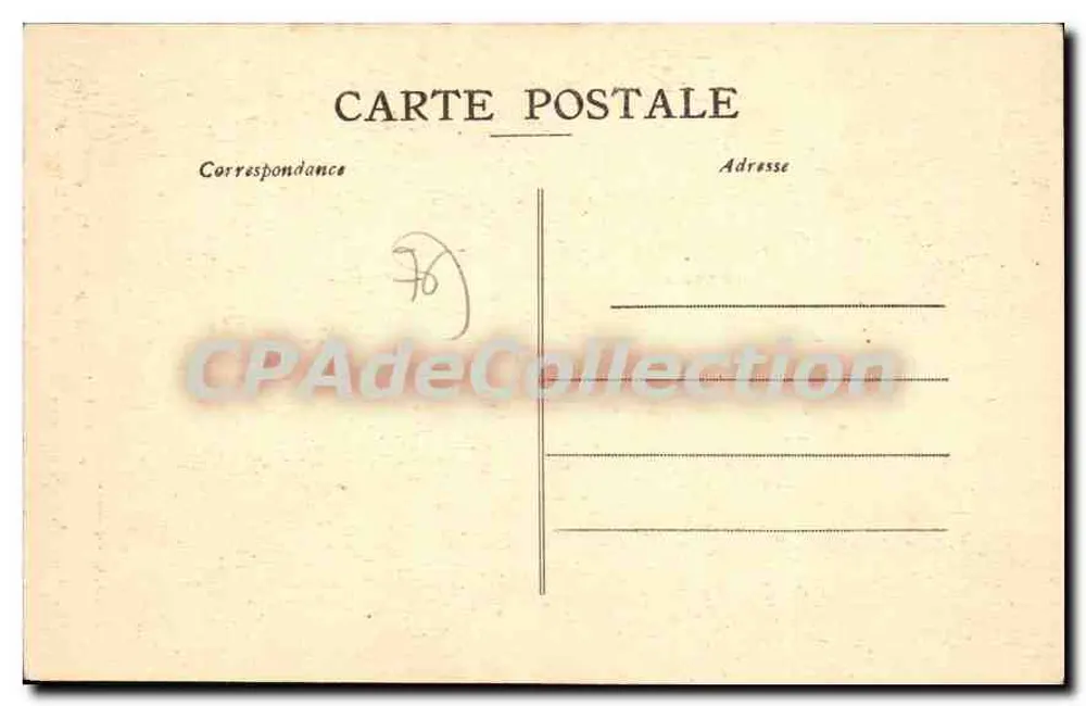 Denkmal der Toten am Ehrenplatz — Fécamp — Édition de la Bénédictine, n°4 - Rückseite