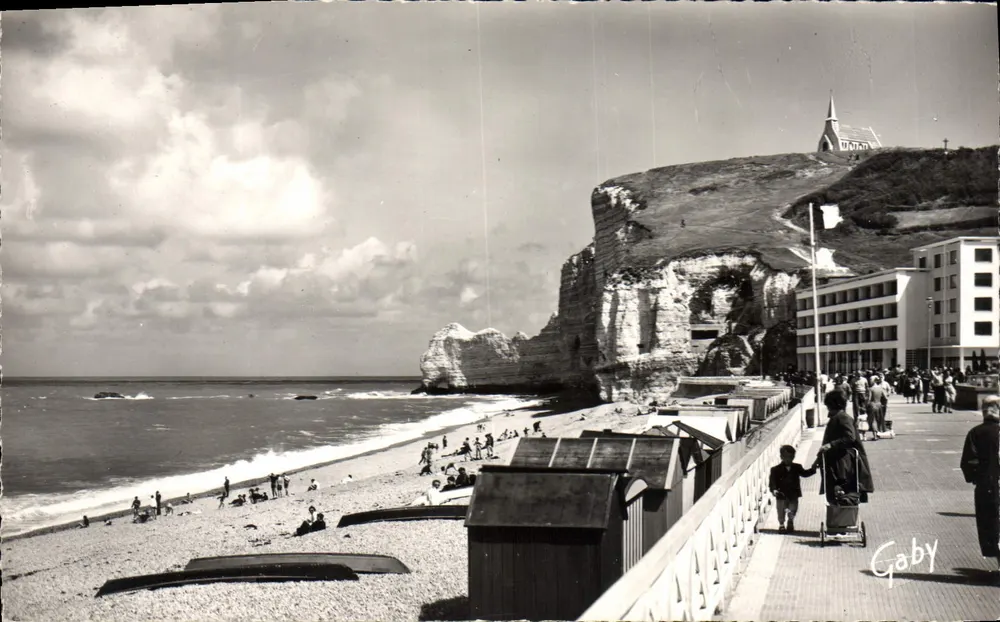 Étretat — A Praia — Éditions Gaby - Frente