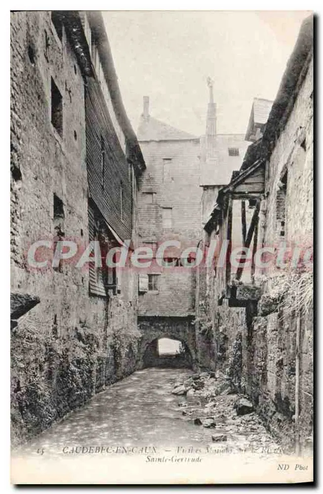Caudebec-en-Caux — Brücken und Gassen — ND Phot - Vorderseite