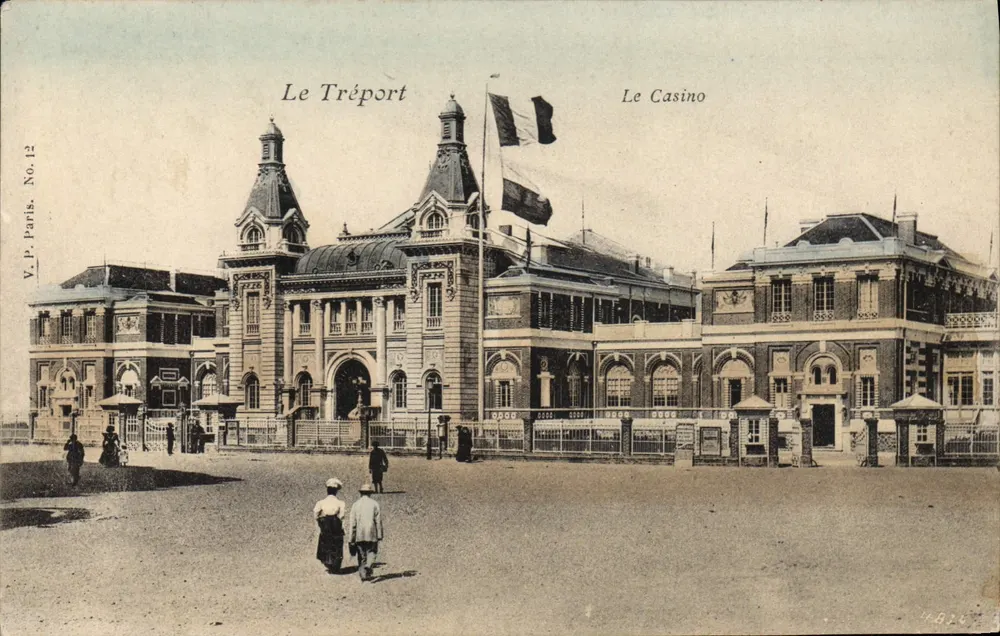 Le Tréport — O Casino — V.P. Paris. Número 12 - Frente