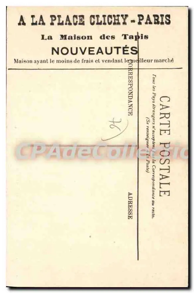 Le Havre — Le Casino Marie-Christine — LL. — n°50 - Rückseite