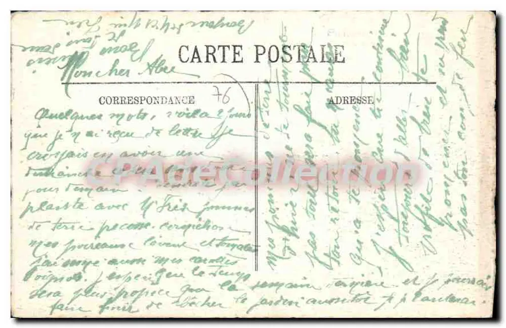 Saint-Valery-sur-Somme — Saída do porto — Edição das Irmãs Léonard, n° 111 - Verso