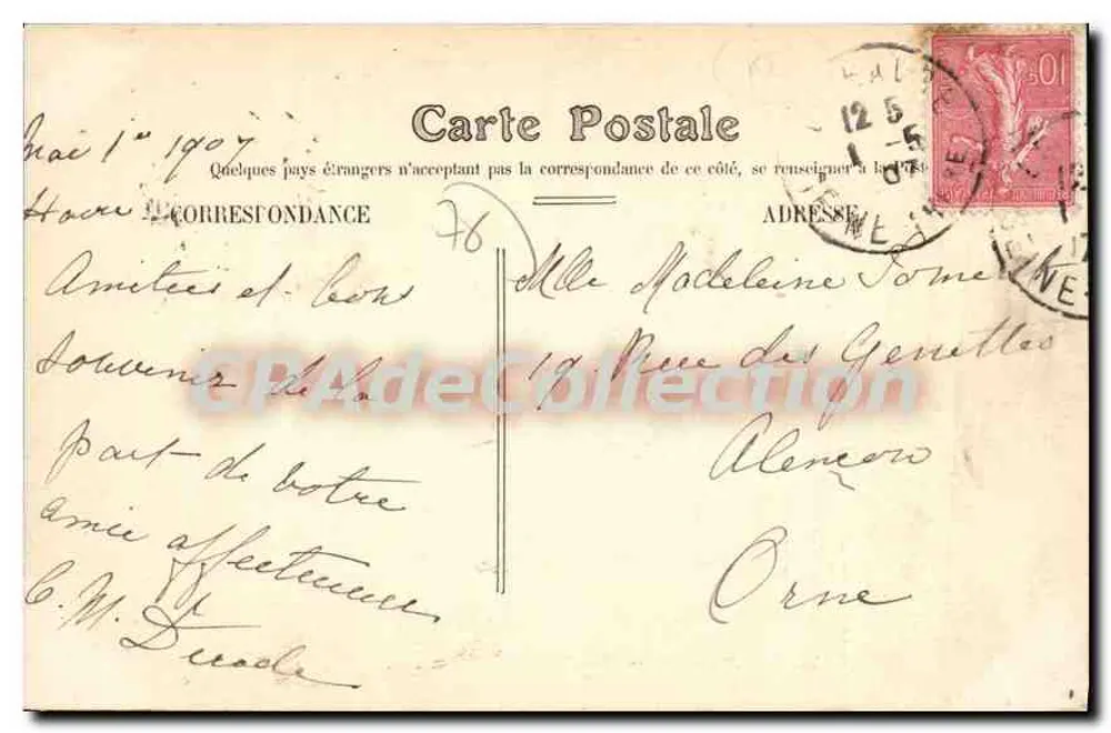LE HAVRE — CASINO MARIE-CHRISTINE — VERLEGER: CPADeCollection, NR. 26 - Rückseite