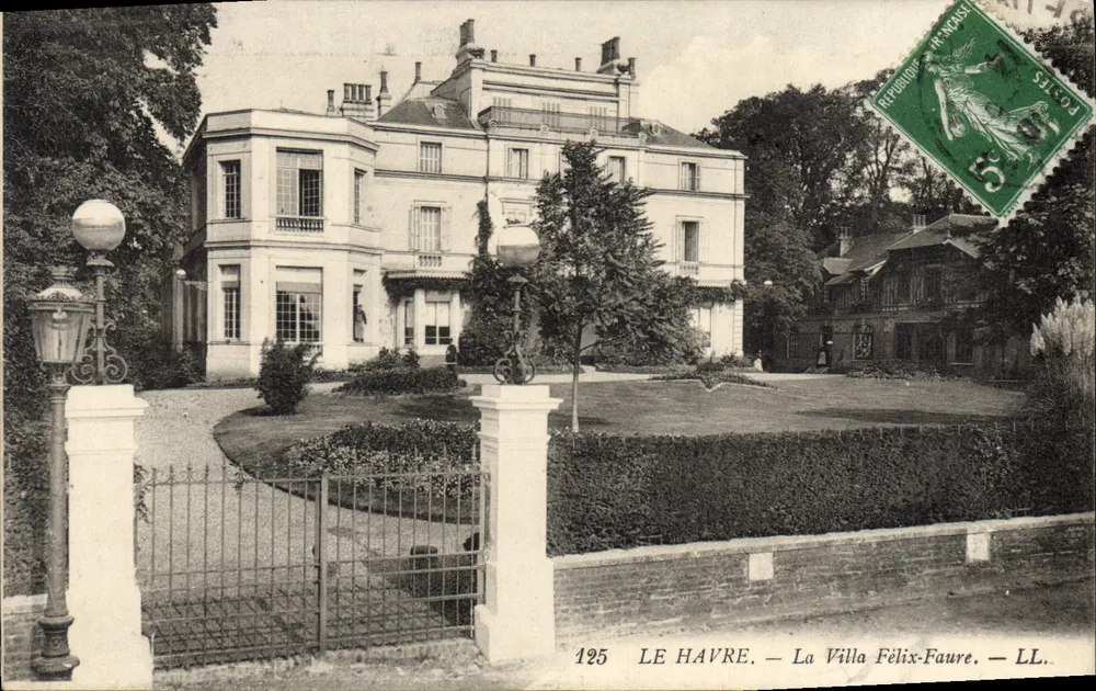 Le Havre — A Villa Félix-Faure — LL. — n°125 - Frente