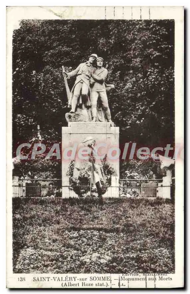 Saint-Valéry-sur-Somme — Gedenkstein für die Toten — Edition Scailletree, n°138 - Vorderseite