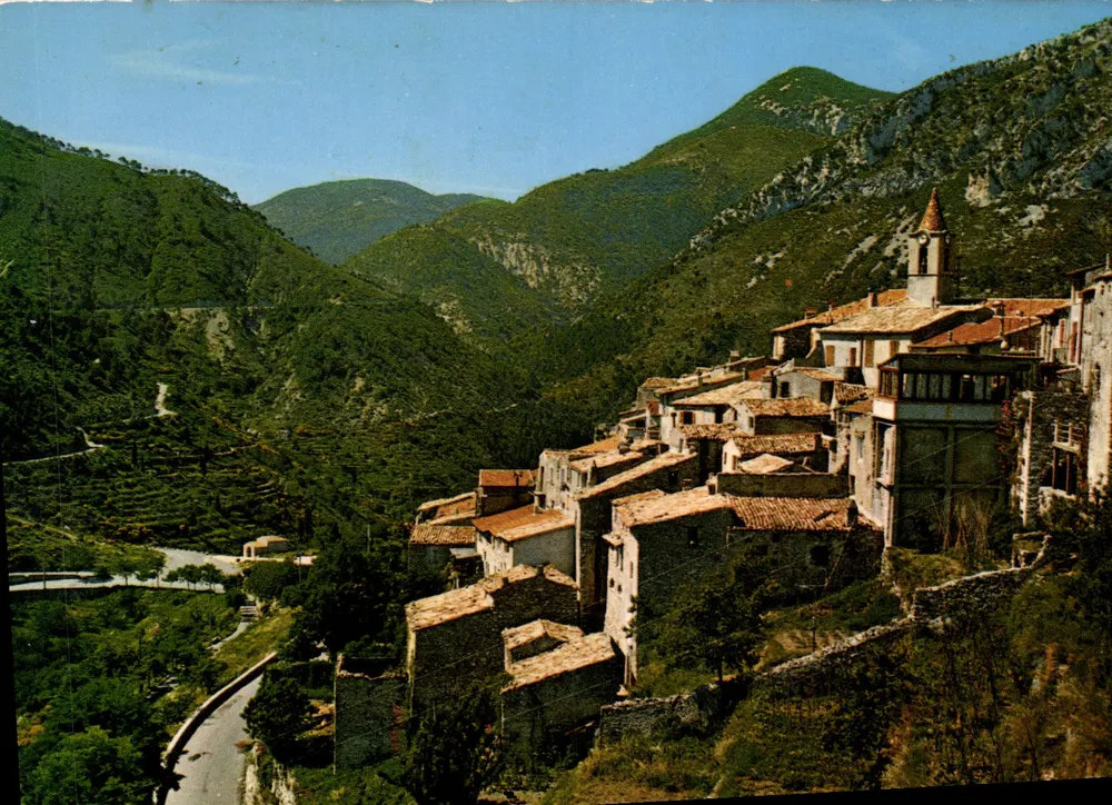 Sainte-Agnes — Côte d'Azur, Höhe 670 m — Editions S.E.P.T. Nice - Vorderseite