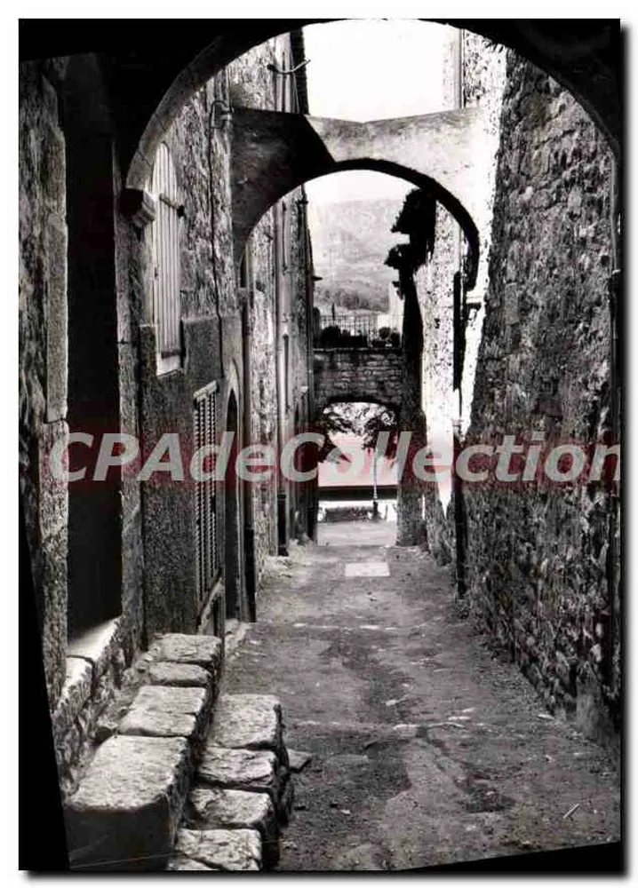 Vence — Eine pittoreske alte Straße — die Straße Ste-Luce — Vintage Postcard/Antike Ansichtskarte - Vorderseite