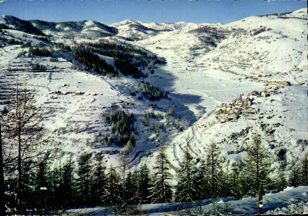 Alpes-Maritimes — Beuil (Höhe 1450 m) und Les Launes (Höhe 1600 m) — Éditions Rella - Vorderseite
