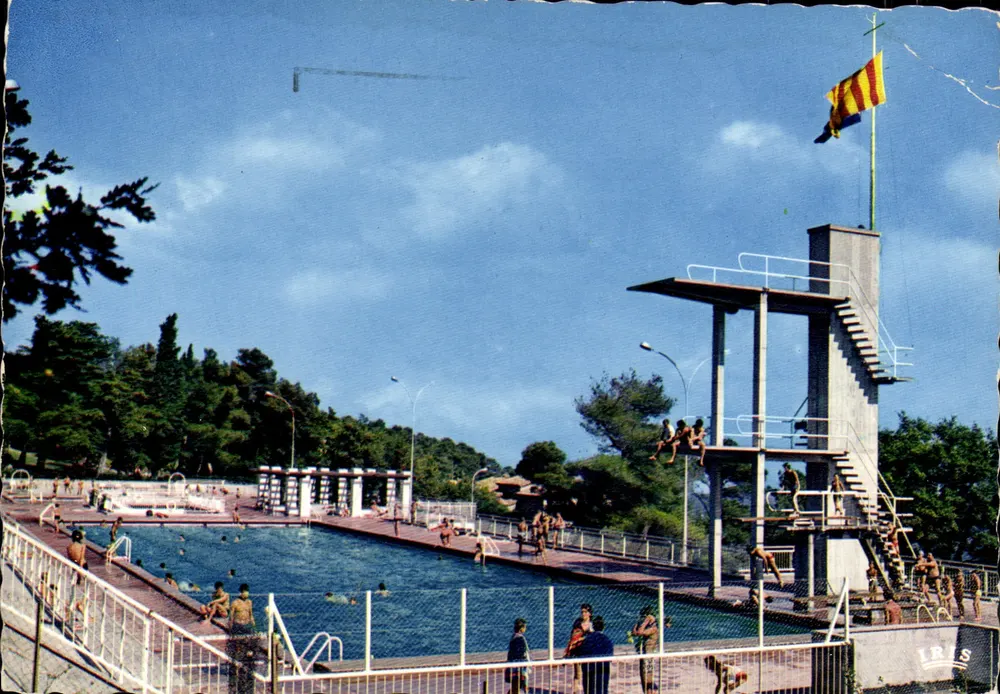 Olympische Schwimmhalle — Grasse — Ausgabe IRIS - Vorderseite