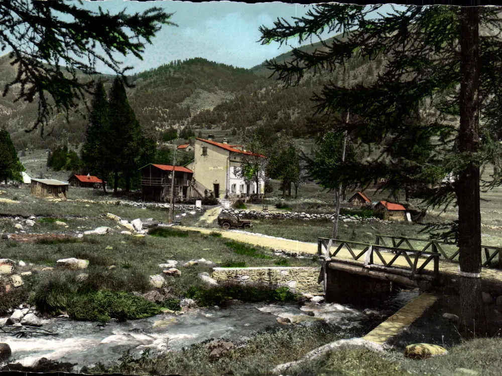 Tal von Casterino — Richtung Tal der Wunder — Das Hotel Aviotti — Éditions Photographiques, Nizza - Vorderseite