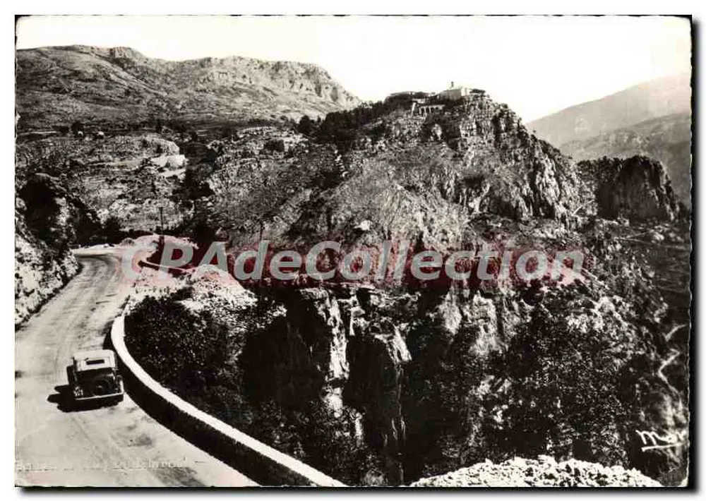 Die Straße nach Grasse — Panoramablick — Les Éditions de Gourdon - Vorderseite