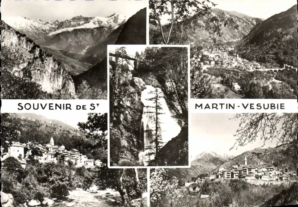 Martin-Vésubie — Erinnerung an St. Martin-Vésubie — La Suisse Niçoise - Vorderseite