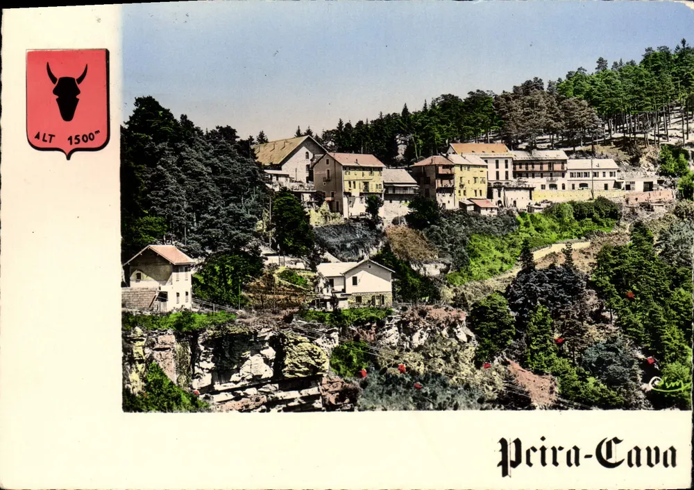 Peira-Cava — Vista panorâmica — Combière Imp. (n°101) - Frente