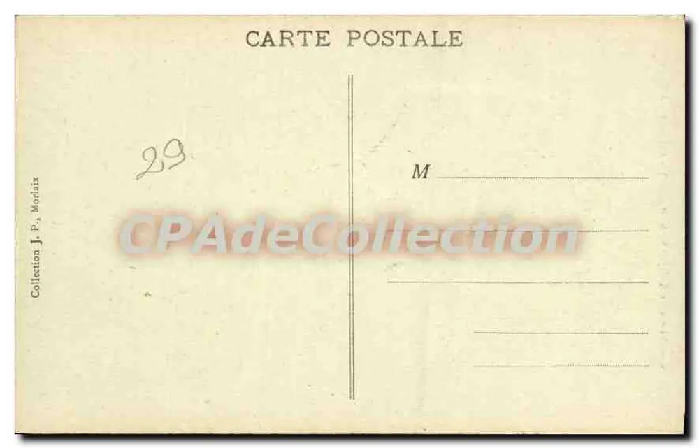Castillo de Kerjean (siglo XVI) — Fachada Noroeste — Colección J.-P. Morlaix - Reverso
