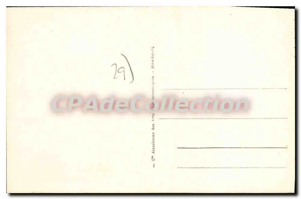 Concarneau - Entrata dei Remparti — editore CPAdedeCollection, n°6 - Verso